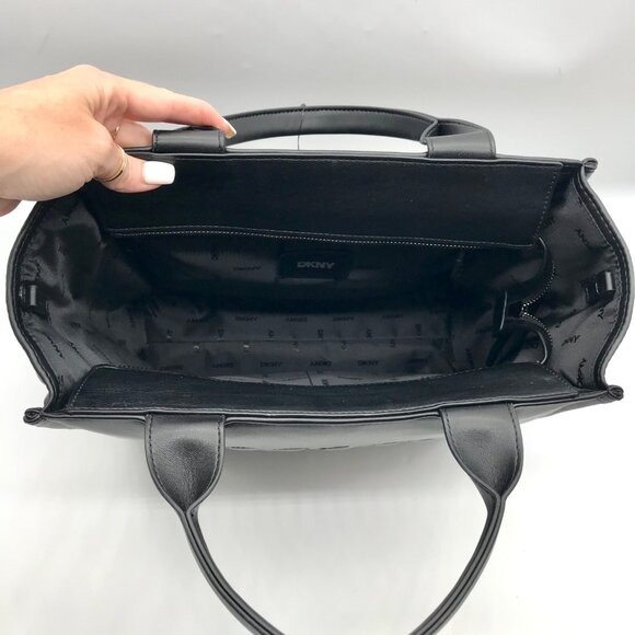 DKNY Black Hadlee Convertible Tote Bag - Picture 10 of 11
